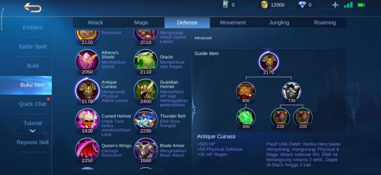 Build Tigreal Mobile Legends Tersakit Tanker Yang Gak Mati Mati