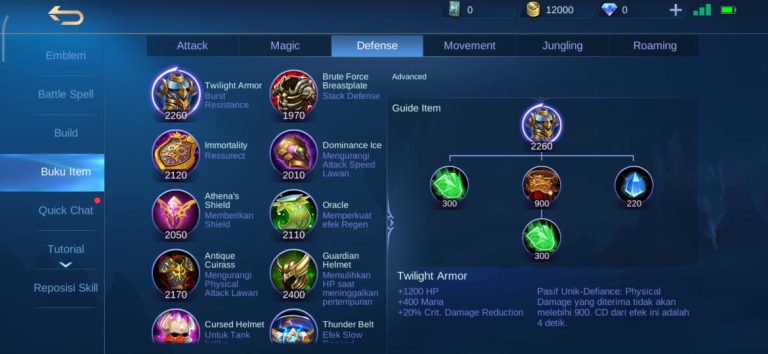 Build Tigreal Mobile Legends Tersakit Tanker Yang Gak Mati Mati