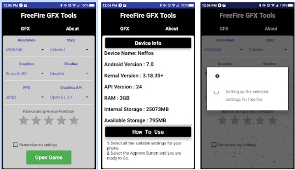 Free Fire: Should you use the GFX tool in the game?