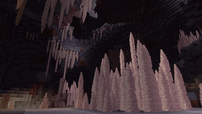 baru minecraft caves cliffs hadir