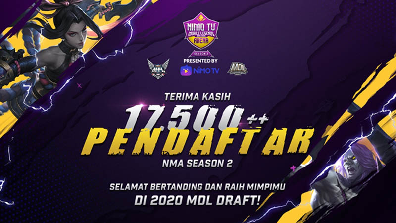 Kesempatan Jadi Pro Player MLBB, MDL Draft 2020 Hadir!