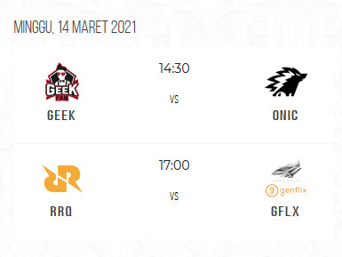 Jadwal Mpl Season 7 Week 3 El Classico Rrq Vs Evos Dan Rivalitas Alter Ego Vs Bigetron Alpha