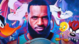 looney tunes and lebron james