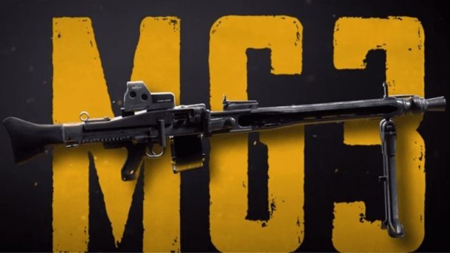 Легкий пулемет mg3 pubg mobile на какой карте