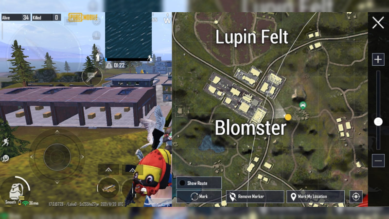 spot sniper tersembunyi di livik pubg mobile