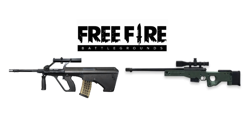 kombinasi senjata free fire