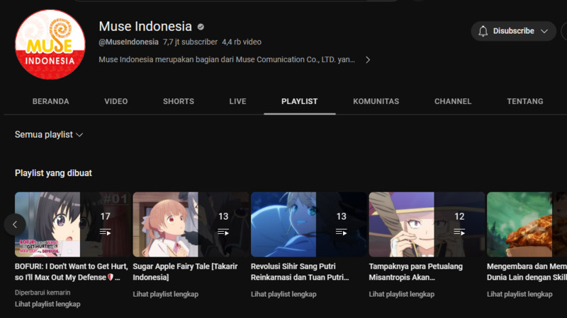 Situs tempat nonton anime legal subtitle bahasa Indonesia (3)