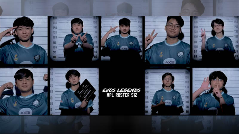 EVOS Legends Umumkan Roster MPL Season 12, Ada Fluffy!